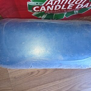 Blue Bolster Pillow - Home Accents